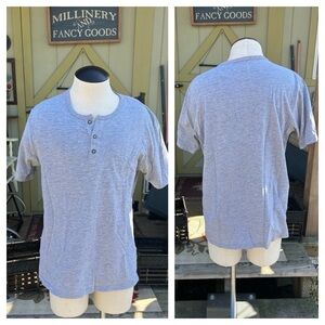 GOODLIFE Gray Henley Shirt